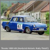 Škoda 1000 MB (Horácká Historic Rally Třebíč)