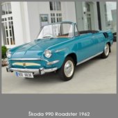 Škoda 990 Roadster 1962