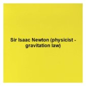 Sir Isaac Newton (physicist - gravitation law)