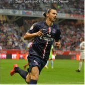 Zlatan Ibrahimovič #10 Paris Saint Germain