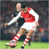 Alexis Sanchez #17 Arsenal London