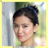 20. KATIE LUNG ( CHO CHANG )