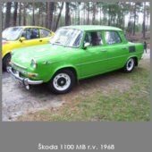 Škoda 1100 MB r.v. 1968