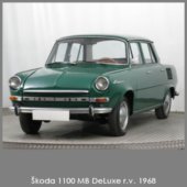 Škoda 1100 MB DeLuxe r.v. 1968