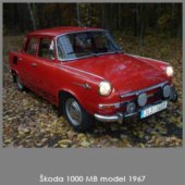 Škoda 1000 MB model 1967