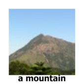 a mountain