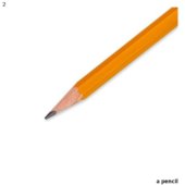 a pencil