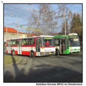 Autobus Karosa B932 na Doubravce