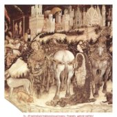 Sv. Jiří zachraňující trebizonskou princeznu - Pisanello - gotické malířství