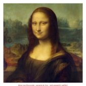 Mona Lisa (Giocconda) - Leonardo da Vinci - raně renesanční malířství