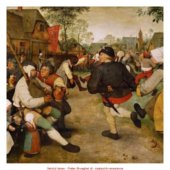 Selský tanec - Pieter Brueghel st.- zaalpská renesance
