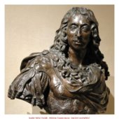 busta Velký Condé - Antoine Coysewauxe - barokní sochařství