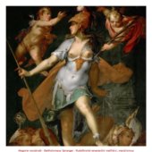 Alegorie moudrosti - Bartholomeus Spranger - Rudolfinské renesanční malířství, manýrismus