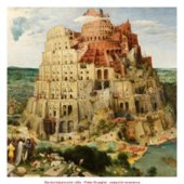 Stavba babylonské věže - Pieter Brueghel - zaalpská renesance