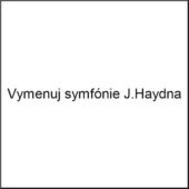 Vymenuj symfónie J.Haydna