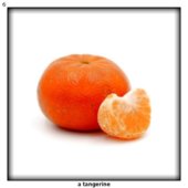 a tangerine