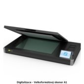 Digitalizace - Velkoformátový skener A1