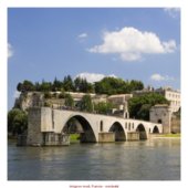 Avignon most, Francie - románský