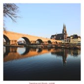 Regensburg most, Německo - románský