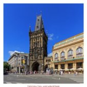 Prašná brána, Praha - pozdní gotika (M.Rejsek)